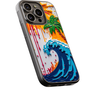 Θήκη iPhone “Colorful Beach Sunset”
