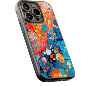 Θήκη iPhone “Color Splash Marble”