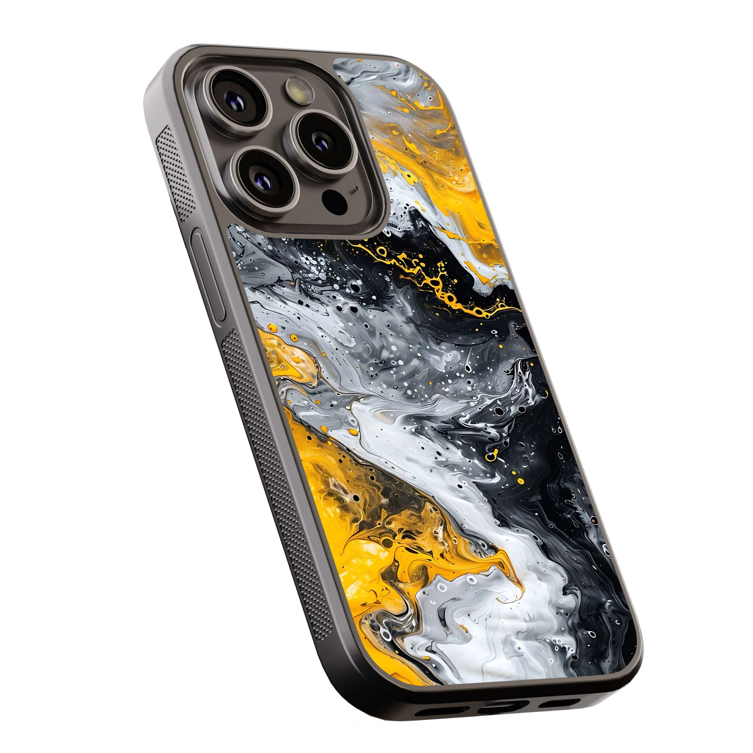 Θήκη iPhone “Black Gold Marble”