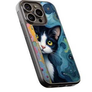 Θήκη iPhone “Galaxy Cat”