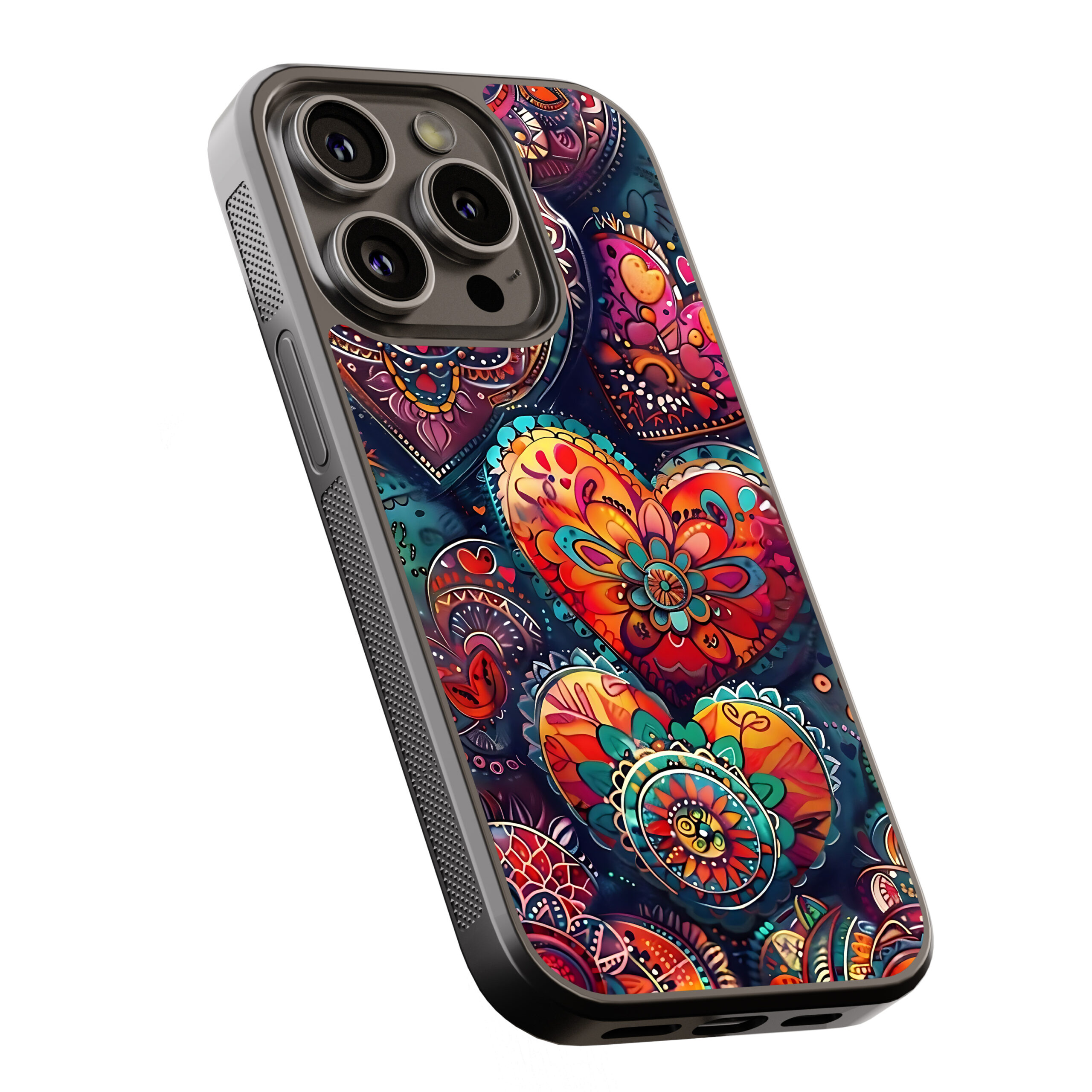 Θήκη iPhone “Mandala Hearts”