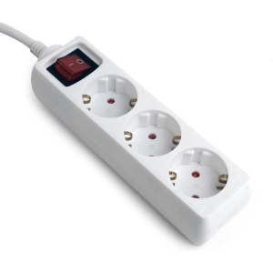 NG ΠΟΛΥΜΠΡΙΖΟ 3 ΘΕΣΕΩΝ ΜΕ ΔΙΑΚΟΠΤΗ PS-S3SW-W