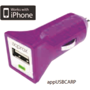 APPROX ΦΟΡΤΙΣΤΗΣ ΑΥΤΟΚΙΝΗΤΟΥ USB  5VDC/1A ΜΩΒ