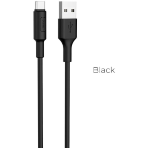 HOCO X25 SOARER ΚΑΛΩΔΙΟ ΦΟΡΤΙΣΗΣ Type-C ΜΑΥΡΟ