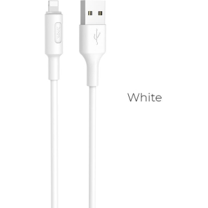 HOCO X25 SOARER ΚΑΛΩΔΙΟ ΦΟΡΤΙΣΗΣ LIGHTNING ΛΕΥΚΟ