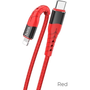 HOCO U64 Superior PD ΚΑΛΩΔΙΟ ΦΟΡΤΙΣΗΣ Type-C ΣΕ Lightning ΚΟΚΚΙΝΟ