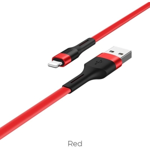 HOCO X34 Surpass ΚΑΛΩΔΙΟ ΦΟΡΤΙΣΗΣ Lightning ΚΟΚΚΙΝΟ