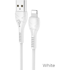 HOCO X37 Cool ΚΑΛΩΔΙΟ ΦΟΡΤΙΣΗΣ Lightning ΛΕΥΚΟ