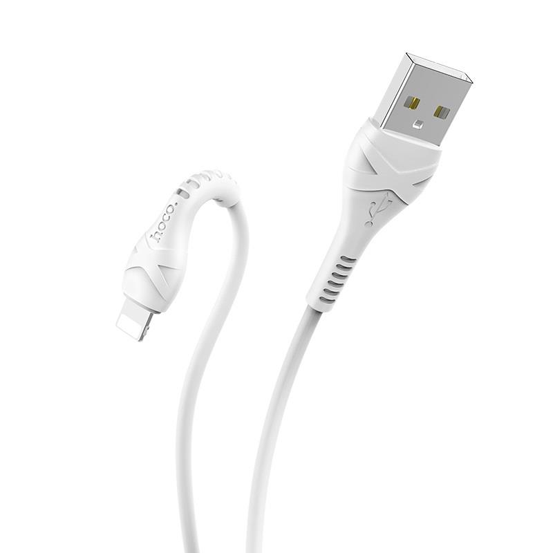 HOCO X37 Cool ΚΑΛΩΔΙΟ ΦΟΡΤΙΣΗΣ Lightning ΛΕΥΚΟ - Image 4