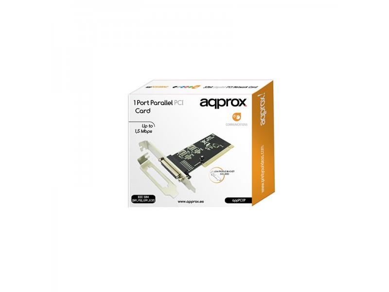 APPROX ΚΑΡΤΑ PCI 1 PARALLEL HIGH + LOW PROFILE - Image 2