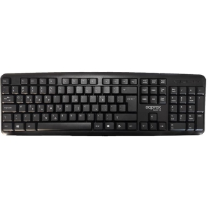 APPROX ΠΛΗΚΤΡΟΛΟΓΙΟ USB MK210 BLACK GREEK