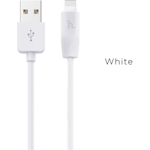 HOCO X1 ΚΑΛΩΔΙΟ LIGHTNING USB 3m, ΛΕΥΚΟ