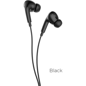 HOCO M1 PRO ORIGINAL SERIES EARPHONES FOR TYPE-C ΜΑΥΡΟ