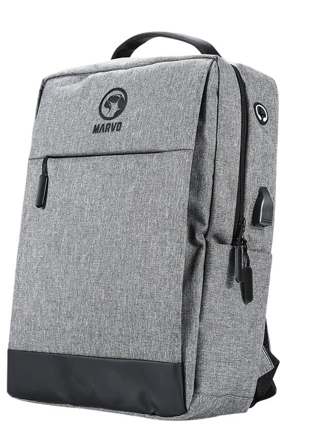 MARVO BA-03GY GAMING BACKPACK, ΓΚΡΙ