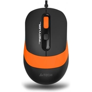 ΠΟΝΤΙΚΙ ΕΝΣΥΡΜΑΤΟ A4Tech (ΜΑΥΡΟ-ΠΟΡΤΟΚΑΛΙ) 1600 DPI