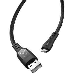 HOCO S6 SENTINEL ΚΑΛΩΔΙΟ ΦΟΡΤΙΣΗΣ ΜΕ ΟΘΟΝΗ MICRO USB