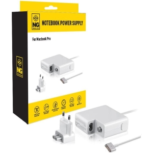 NG ΤΡΟΦΟΔΟΤΙΚΟ ΓΙΑ APPLE 20V,4.25A, 85W, MAGSAFE 2 TIP ΜΕ ΚΑΛΩΔΙΟ ΤΡΟΦΟΔΟΣΙΑΣ