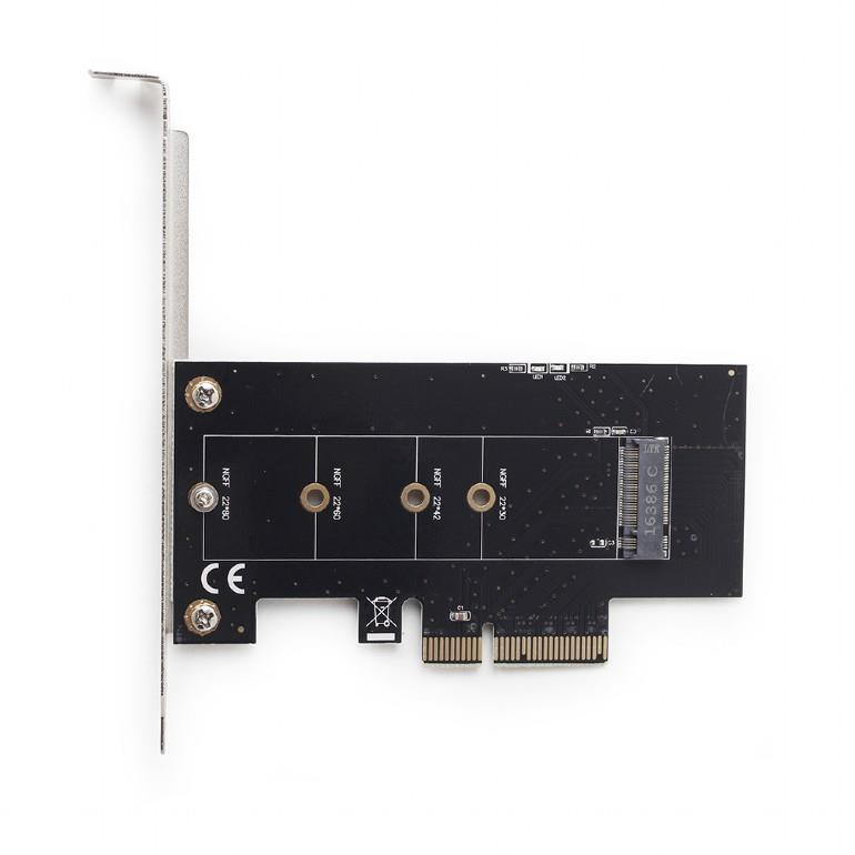 GEMBIRD M.2 SSD ADAPTER PCI-E WITH EXTRA LOW PROFILE BRACKET - Image 2