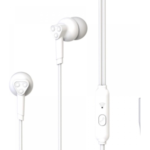 XO EP33 ΑΚΟΥΣΤΙΚΑ HANDSFREE, 3.5mm ΛΕΥΚΟ