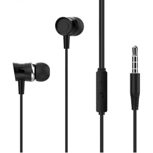 XO EP20 ΑΚΟΥΣΤΙΚΑ HANDSFREE, 3.5mm ΜΑΥΡΟ