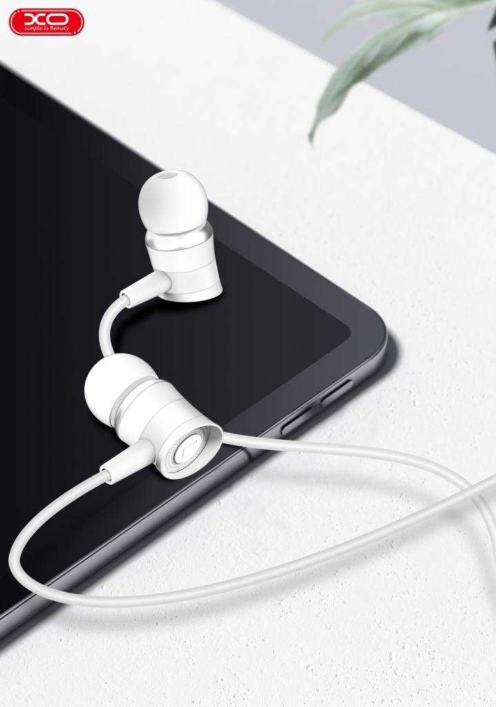 XO EP20 ΑΚΟΥΣΤΙΚΑ HANDSFREE, 3.5mm ΛΕΥΚΟ - Image 2