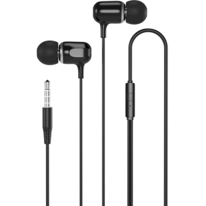 XO EP31 ΑΚΟΥΣΤΙΚΑ HANDSFREE, 3.5mm ΜΑΥΡΟ