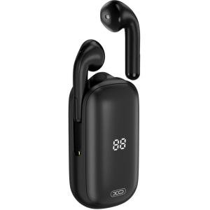 XO X6 ΑΚΟΥΣΤΙΚΑ HANDSFREE BLUETOOTH TWS, ΜΕ ΟΘΟΝΗ, ΜΑΥΡΑ