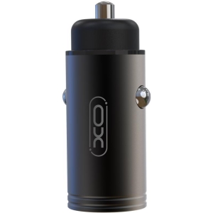XO CC39 ΦΟΡΤΙΣΤΗΣ ΑΥΤΟΚΙΝΗΤΟΥ 18W QC3.0, ΜΕΤΑΛΛΙΚΟΣ, 1 ΘΥΡΑ, ΜΑΥΡΟΣ