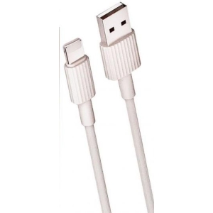 XO NB156 ΚΑΛΩΔΙΟ ΦΟΡΤΙΣΗΣ LIGHTNING, ΛΕΥΚΟ, 1m