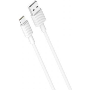 XO NB156 ΚΑΛΩΔΙΟ ΦΟΡΤΙΣΗΣ TYPE-C, ΛΕΥΚΟ, 1m