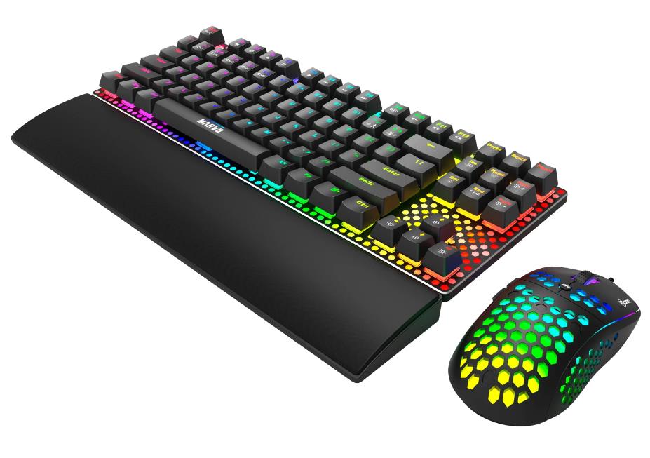 MARVO CM373 GAMING SET, ΜΗΧΑΝΙΚΟ ΠΛΗΚΤΡΟΛΟΓΙΟ+ΠΟΝΤΙΚΙ - Image 2