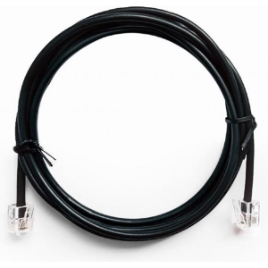 CABLEXPERT ΤΗΛΕΦΩΝΙΚΟ ΚΑΛΩΔΙΟ ΜΑΥΡΟ 2m