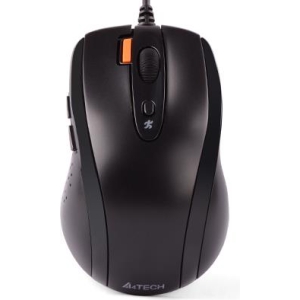 ΠΟΝΤΙΚΙ ΕΝΣΥΡΜΑΤΟ A4Tech 1600 DPI, ΜΑΥΡΟ