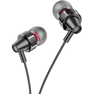 HOCO M90 ΑΚΟΥΣΤΙΚΑ DELIGHT WIRE-CONTROLLED, BLACK SHADOW, 3.5MM