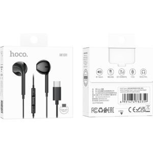 HOCO M101 ΑΚΟΥΣΤΙΚΑ CRYSTAL JOY TYPE-C