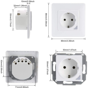 COOLSEER COL-WSP02WE ΕΞΥΠΝΗ ΠΡΙΖΑ ΤΟΙΧΟΥ ΣΟΥΚΟ, 16A, WIFI