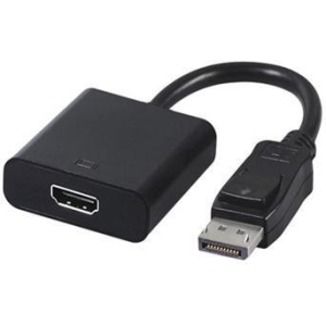 CABLEXPERT ΑΝΤΑΠΤΟΡΑΣ DISPLAYPORT TO HDMI, ΜΑΥΡΟ