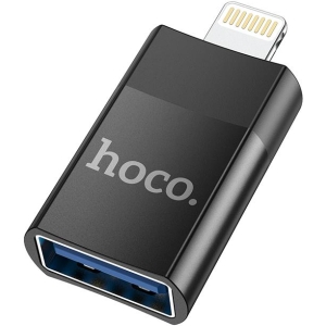 HOCO UA17 ΑΝΤΑΠΤΟΡΑΣ LIGHTNING ΑΡΣΕΝΙΚΟ ΣΕ USB 2.0 (OTG)
