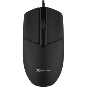 XTRIKE-ME OFFICE GM-124 BK OFFICE ΕΝΣΥΡΜΑΤΟ ΠΟΝΤΙΚΙ, ΜΑΥΡΟ