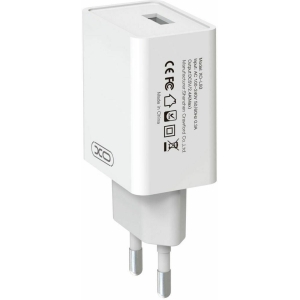 XO L93 NB103 ΦΟΡΤΙΣΤΗΣ 2.4A ΜΕ ΚΑΛΩΔΙΟ TYPE C 1 ΘΥΡΑ, ΛΕΥΚΟΣ