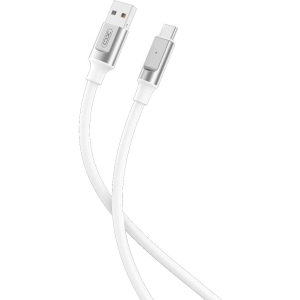 XO NB251 ΚΑΛΩΔΙΟ ΦΟΡΤΙΣΗΣ 6A LIQUID SILICONE RUBBER, TYPE-C, 1M, ΛΕΥΚΟ