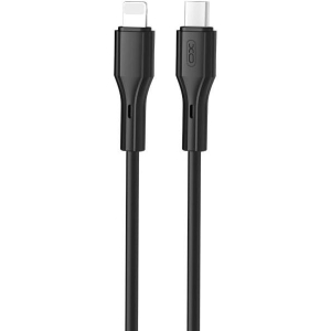 XO NBQ231A Rock Series ΚΑΛΩΔΙΟ ΦΟΡΤΙΣΗΣ TYPE-C ΣΕ LIGHTNING, 27W, ΜΑΥΡΟ