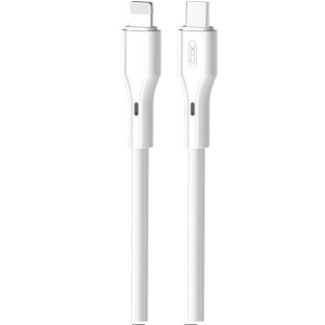 XO NBQ231A Rock Series ΚΑΛΩΔΙΟ ΦΟΡΤΙΣΗΣ TYPE-C ΣΕ LIGHTNING, 27W, ΛΕΥΚΟ