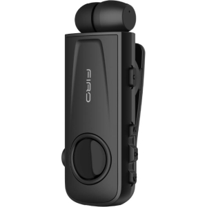 FIRO H17 BUSINESS BLUETOOTH RETRACTABLE EARPHONE ΜΕ ΟΘΟΝΗ, ΜΑΥΡΟ