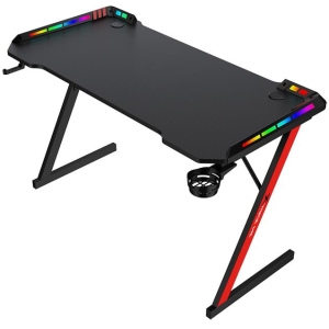 XTRIKE DK-05 GAMING DESK ΜΕ ΦΩΤΑ LED