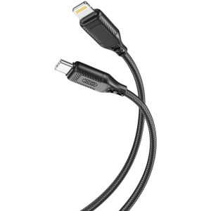 XO NB-Q236A ΚΑΛΩΔΙΟ ΦΟΡΤΙΣΗΣ TYPE-C ΣΕ LIGHTNING, 27W, ΜΑΥΡΟ