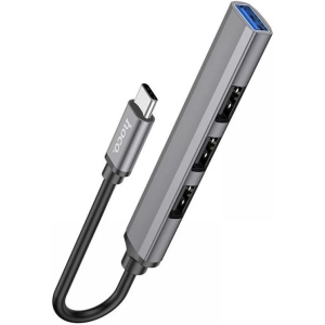 HOCO HB26 4 IN 1 ADAPTER (TYPE-C TO USB3.0+USB2.0*3)