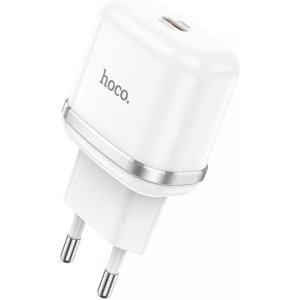 HOCO N24 ΦΟΡΤΙΣΤΗΣ VICTORIOUS,PD20W, 1 ΘΥΡΑ, ΛΕΥΚΟ