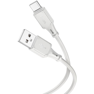 HOCO X101 ASSISTANT SILICONE ΚΑΛΩΔΙΟ ΦΟΡΤΙΣΗΣ TYPE-C, ΓΚΡΙ, 1τεμ