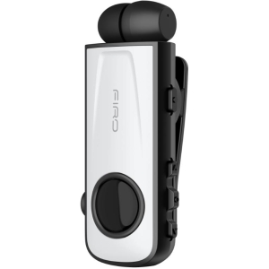 FIRO H17 BUSINESS BLUETOOTH RETRACTABLE EARPHONE ΜΕ ΟΘΟΝΗ, ΛΕΥΚΟ